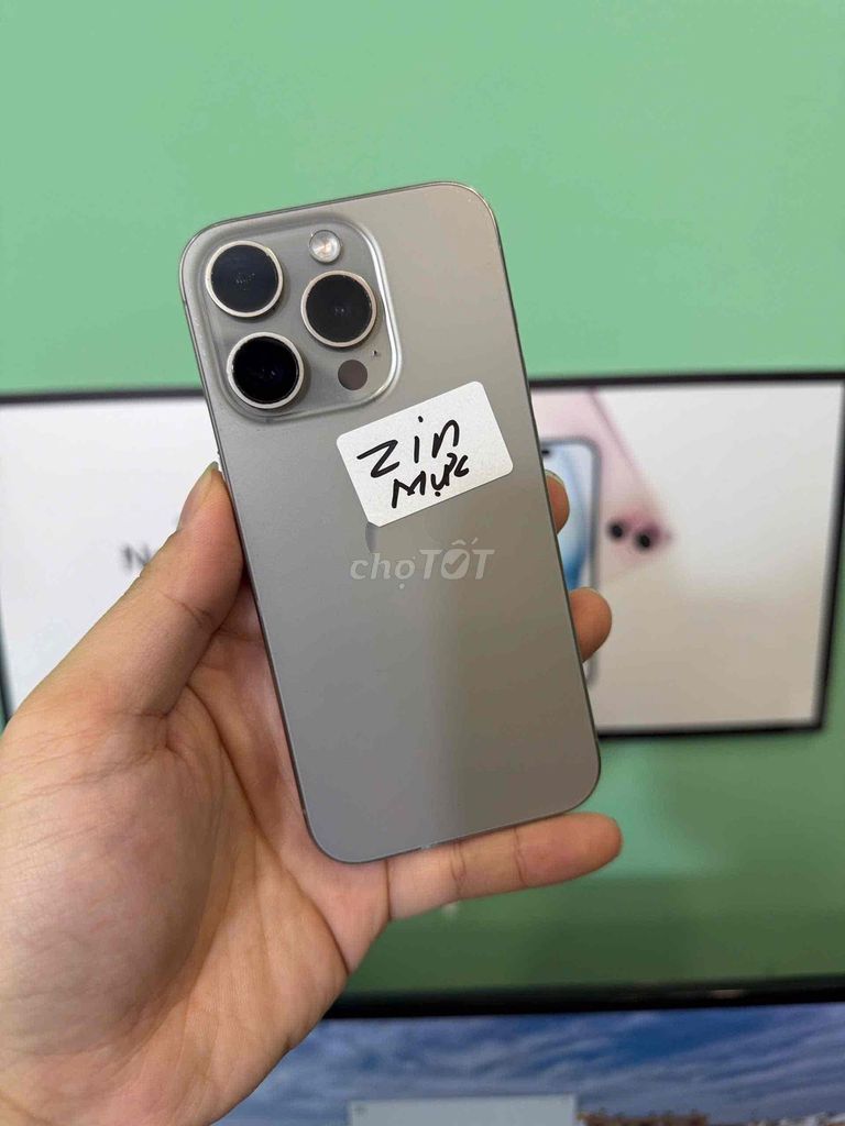 iPhone 15 Pro 256GB Xám Đã sử dụng. Mua bán Điện thoại tại Quận Bắc Từ Liêm Hà Nội được đăng bởi Cửa hàng Bính Táo hình 1
