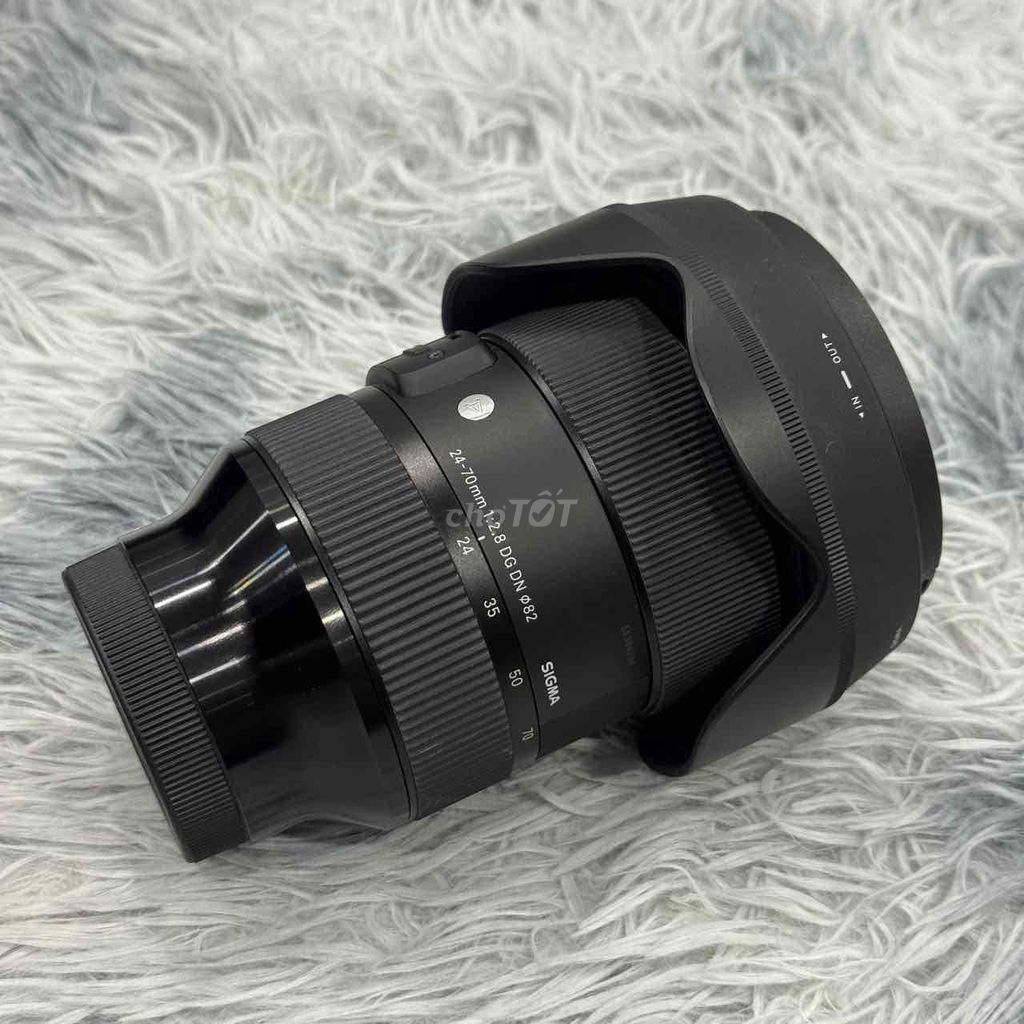 Ống kính Sigma 24-70 Art F2.8 DG DN Zoom Đen. Mua bán Máy ảnh, Máy quay tại Quận 5 Tp Hồ Chí Minh được đăng bởi Phan Thế Phong  hình 1