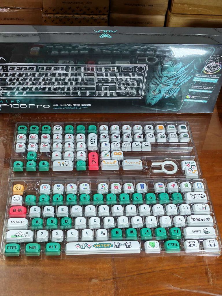 Keycap MOA Gấu trúc mạt chược. Mua bán Phụ kiện (Màn hình, Chuột...) tại Huyện Thủ Thừa Long An được đăng bởi Nguyễn Hữu Vinh hình 1