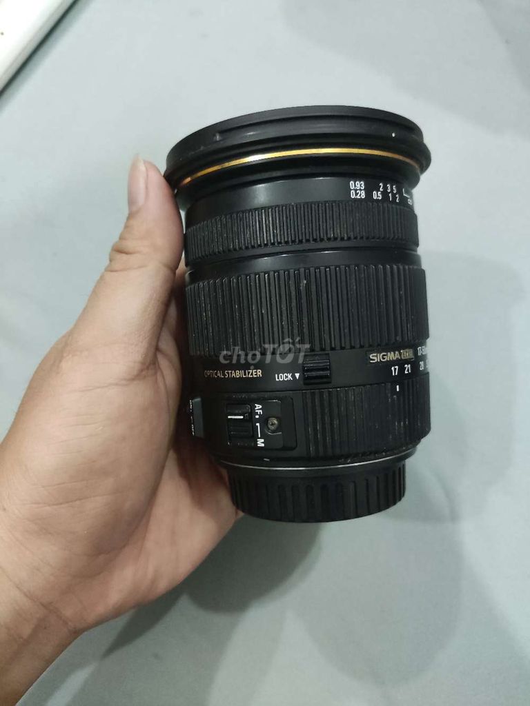 Lens Sigma 17-50 for Canon