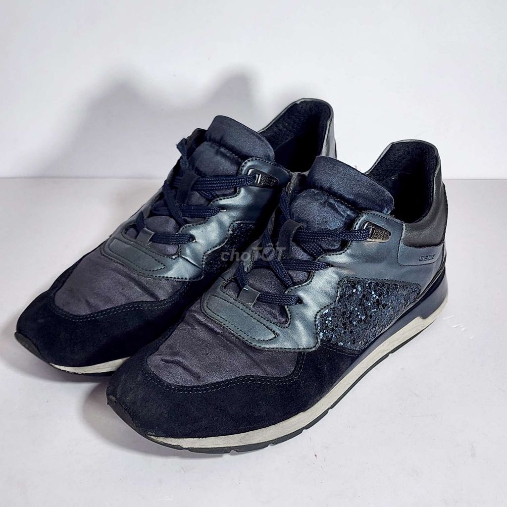 Giày nữ Sneakers GEOX Shahira Dark Navy size 37