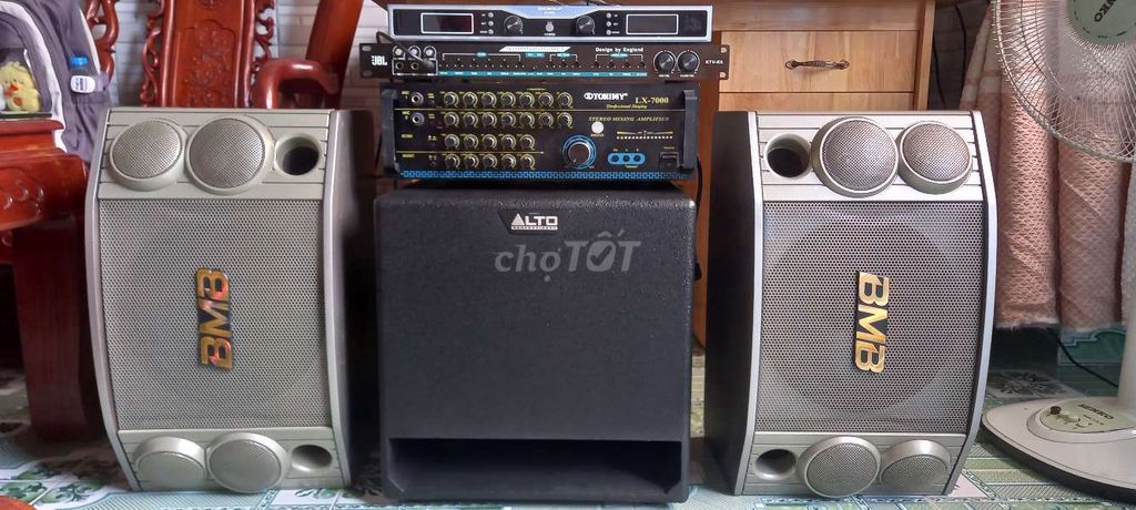 Dàn karaoke gia đình. Mua bán Tivi, Âm thanh tại Quận Bình Thuỷ Cần Thơ được đăng bởi Huỳnh Thái TV hình 1