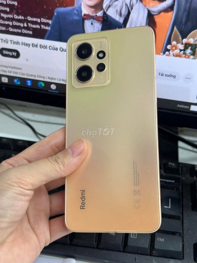 Xiaomi Redmi Note 12 128GB Vàng. Mua bán Điện thoại tại Quận 10 Tp Hồ Chí Minh được đăng bởi Hội Đồ Điện Tử hình 1