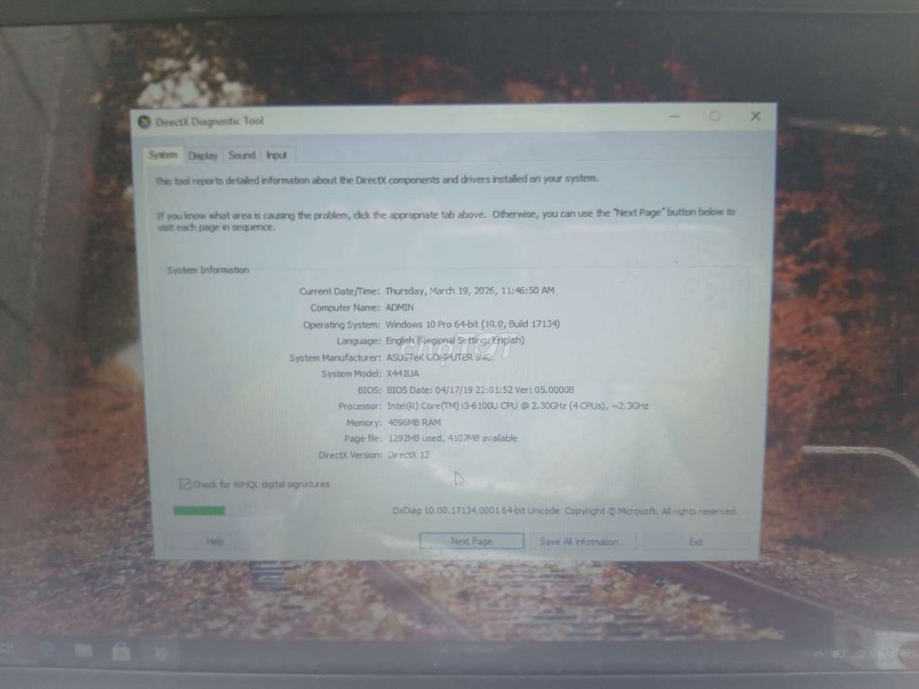 ASUS X441U i3 4GB Bạc. Mua bán Laptop tại Thành phố Thủ Đức Tp Hồ Chí Minh được đăng bởi lâm hình 1