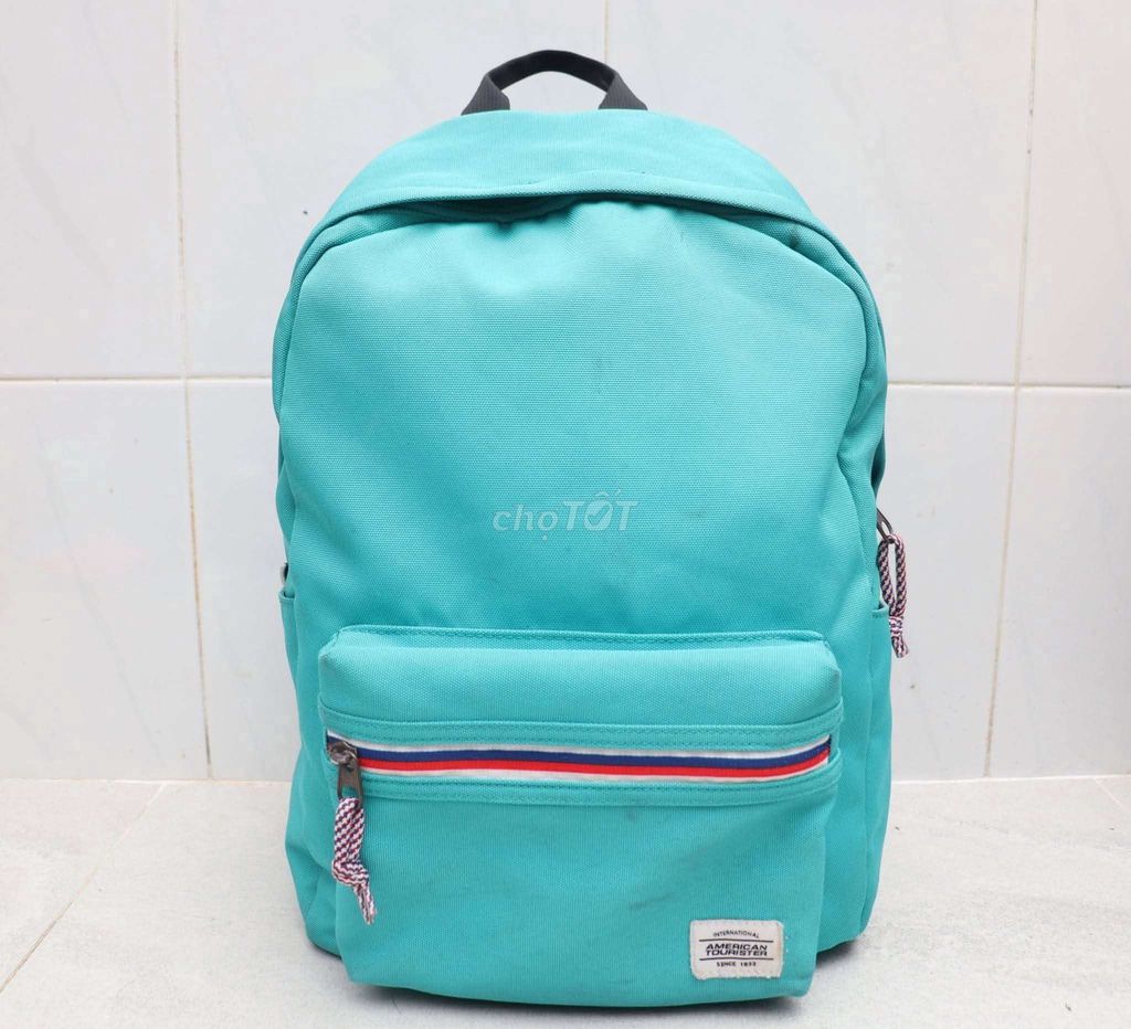 Balo American Tourister Xanh ngọc. Mua bán Túi xách tại Quận 6 Tp Hồ Chí Minh được đăng bởi Hnqa hình 1
