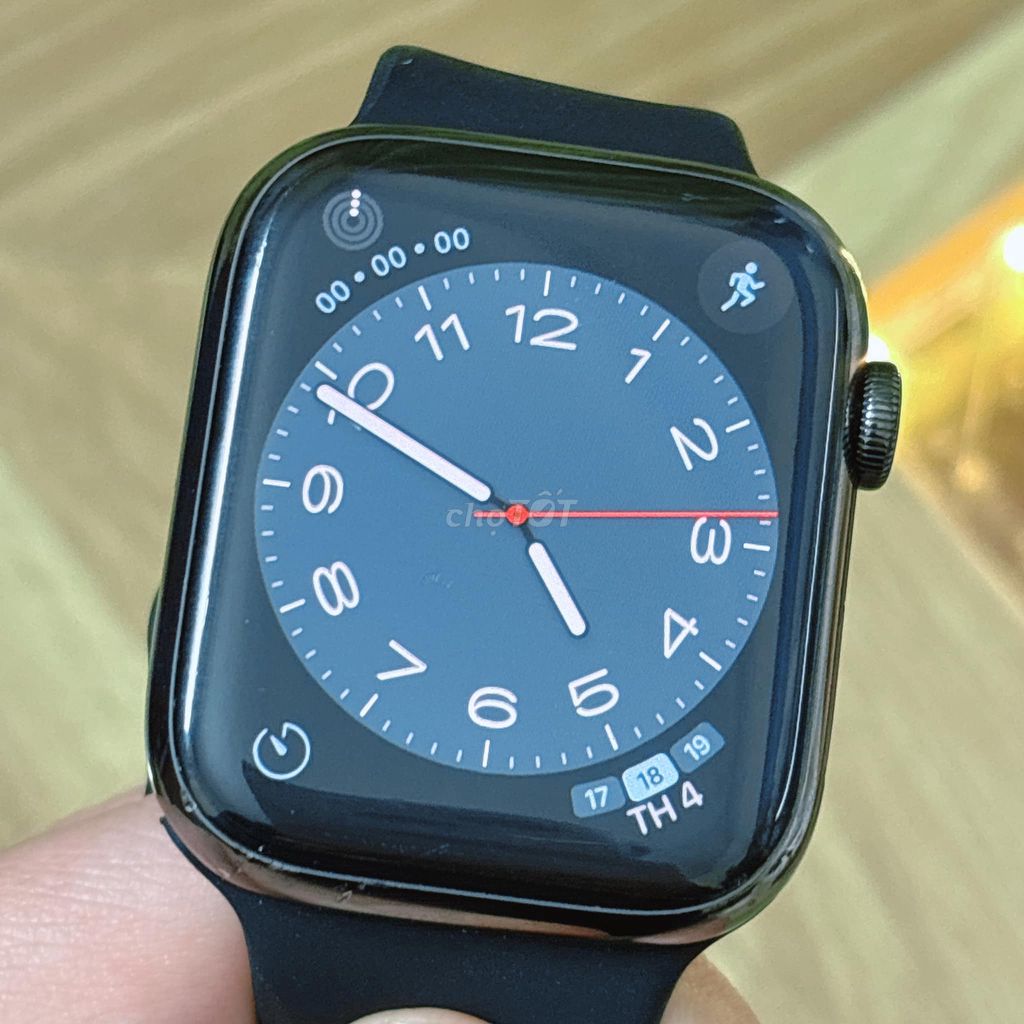 Apple Watch Series 7 Thép Đen 45MM ESIM