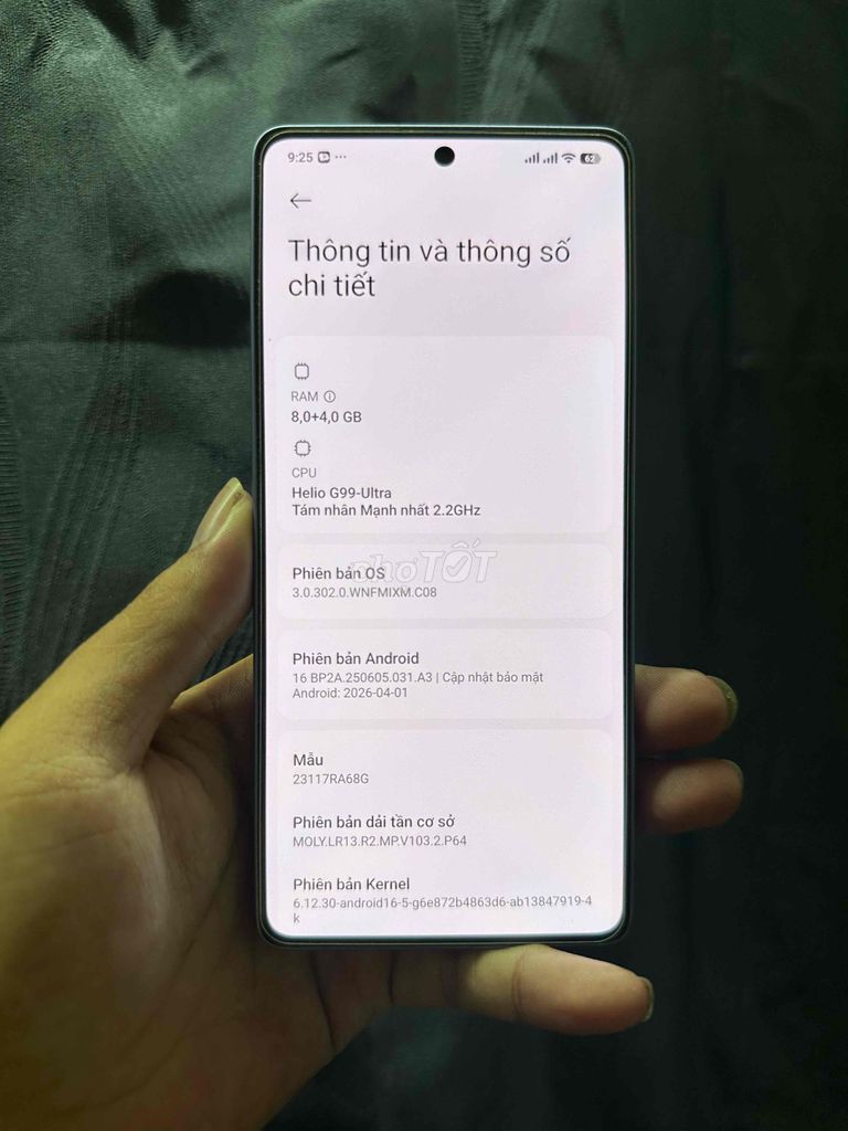 Xiaomi Redmi Note 13 Pro (8G/128GB). Mua bán Điện thoại tại Quận Đống Đa Hà Nội được đăng bởi TLe  hình 1