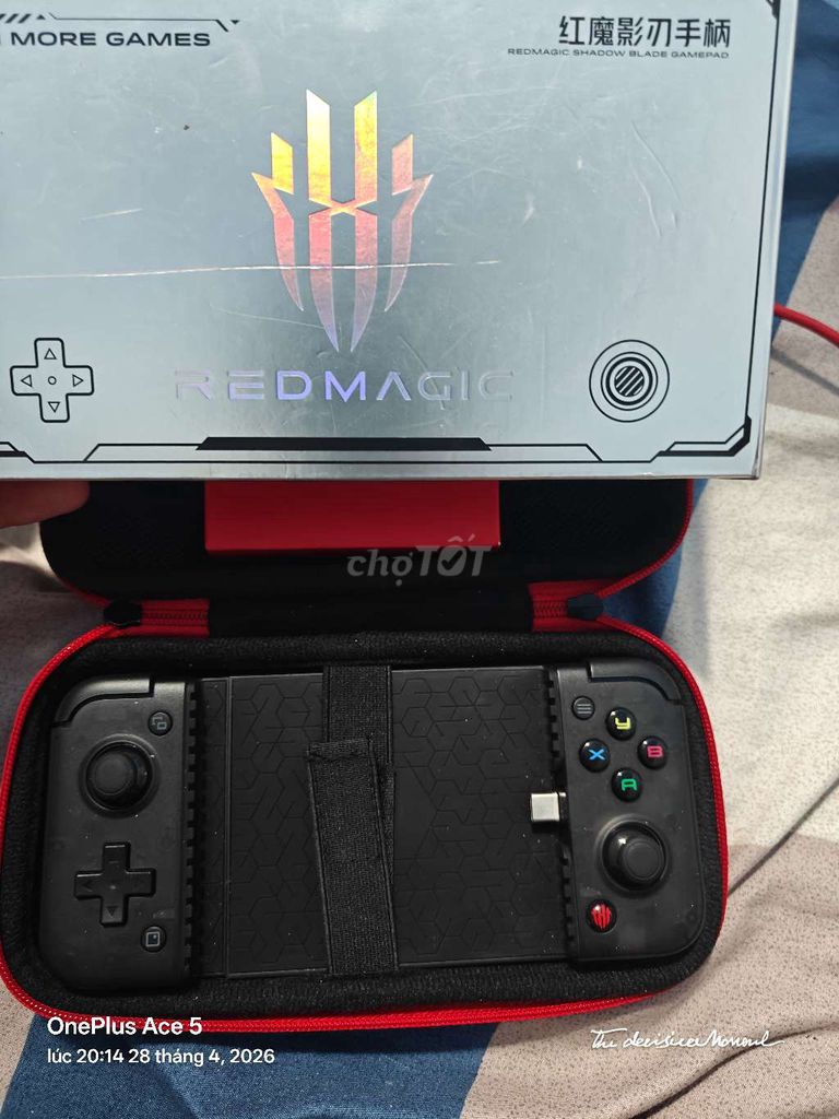 Tay cầm chơi game RedMagic Shadow Blade Gamepad. Mua bán Phụ kiện (Màn hình, Chuột...) tại Huyện Lai Vung Đồng Tháp được đăng bởi Yến Nhi hình 1