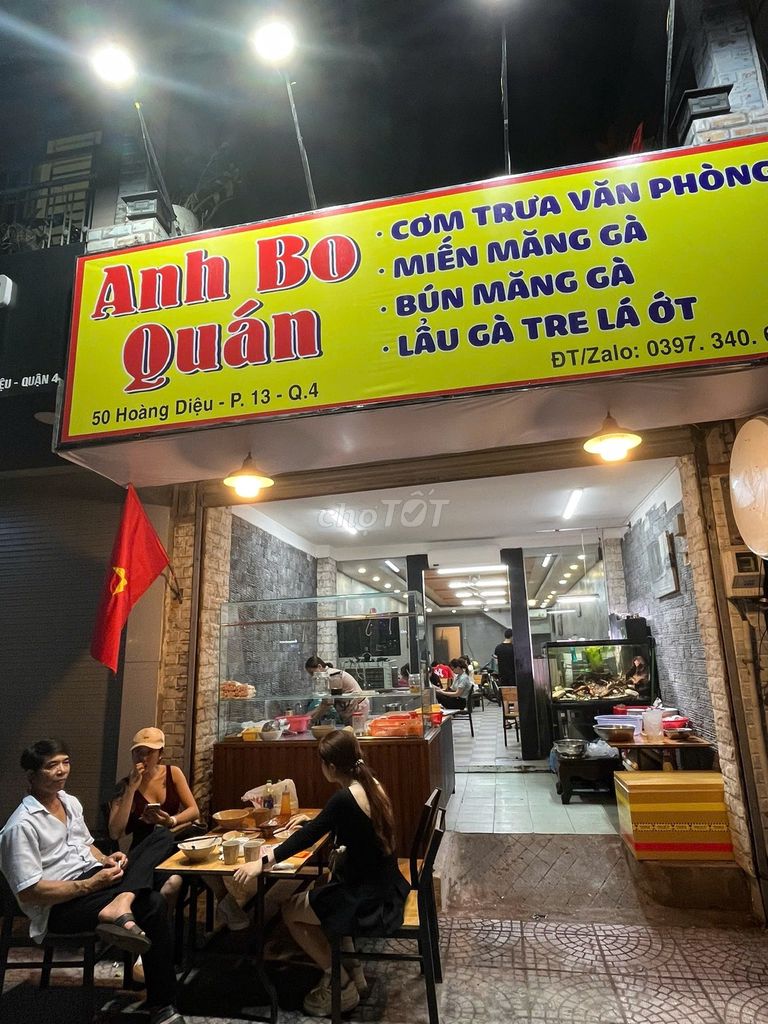 Cho thuê mặt bằng Đường Hoàng Diệu Phường 13 Quận 4