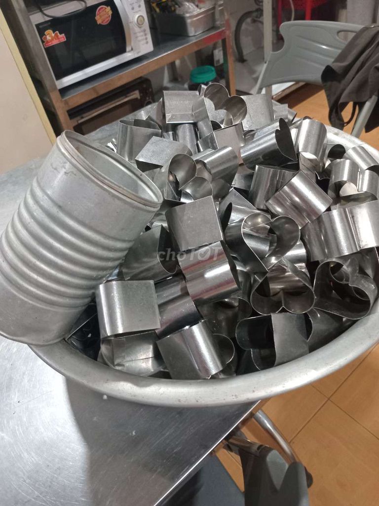 Khuôn làm bánh 5k cái inox mỡi toan, khây lnk