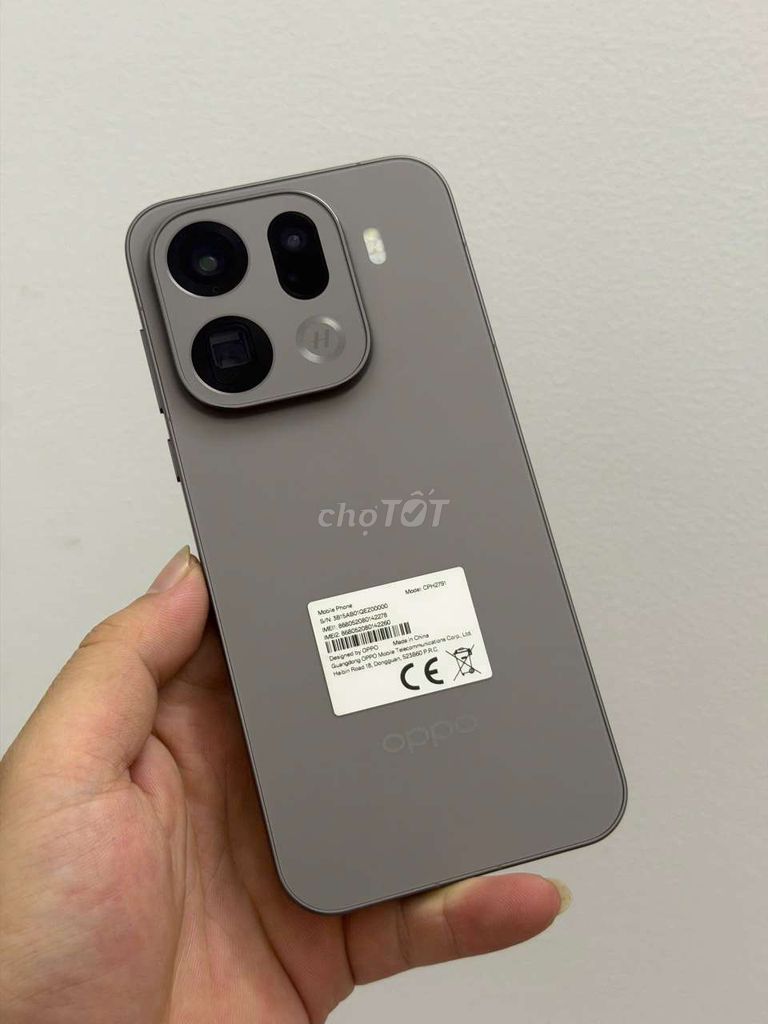 Oppo Find X9 Pro 16GB/512GB VN BH dài. Mua bán Điện thoại tại Quận Tân Phú Tp Hồ Chí Minh được đăng bởi LUCKY SHOP hình 1