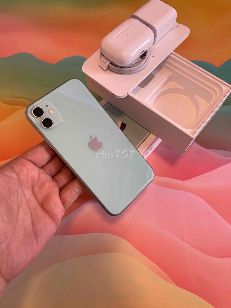iPhone 11 256G QTế Apple Zin Đẹp Pin 92% Bao Xài. Mua bán Điện thoại tại Quận Gò Vấp Tp Hồ Chí Minh được đăng bởi Vượng Kim Phát hình 1