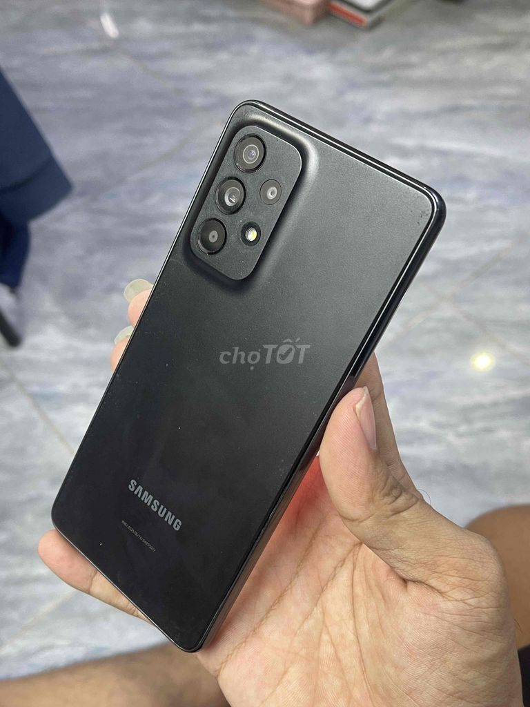 Samsung Galaxy A53 5G 8/128GB Đen Zin 2 sọc. Mua bán Điện thoại tại Quận 4 Tp Hồ Chí Minh được đăng bởi Quốc Đạt 888 hình 1