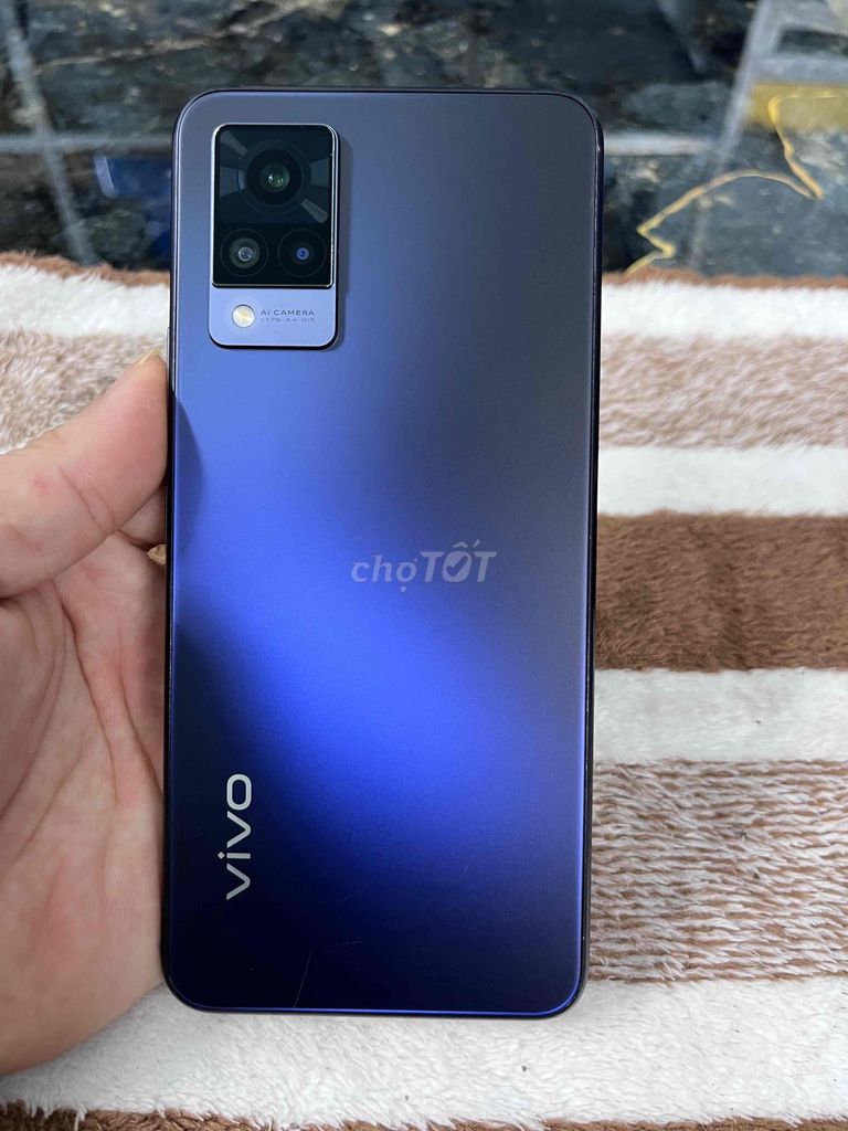 Vivo V21 5G 128GB Tím. Mua bán Điện thoại tại Thành phố Thuận An Bình Dương được đăng bởi Điện máy pin hình 1
