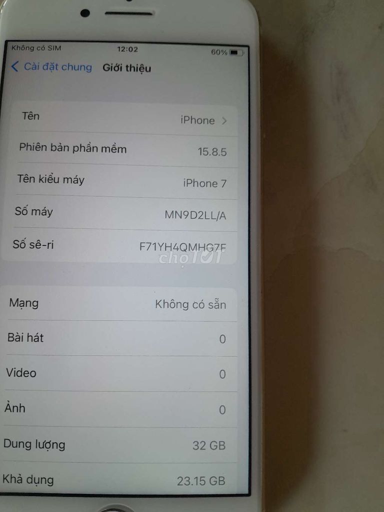iPhone iPhone 7 32GB Vàng Đã thay pin. Mua bán Điện thoại tại Huyện An Lão Hải Phòng được đăng bởi pham tiến hình 1