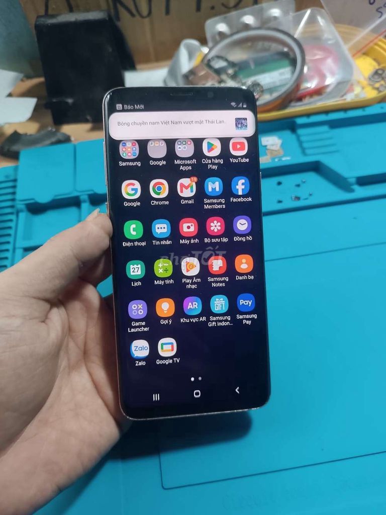 Samsung S9+ 6/128 sim OK,màn lk chạy dex OK. Mua bán Điện thoại tại Thành phố Thuận An Bình Dương được đăng bởi Đồ cũ Tuấn Phát  hình 1