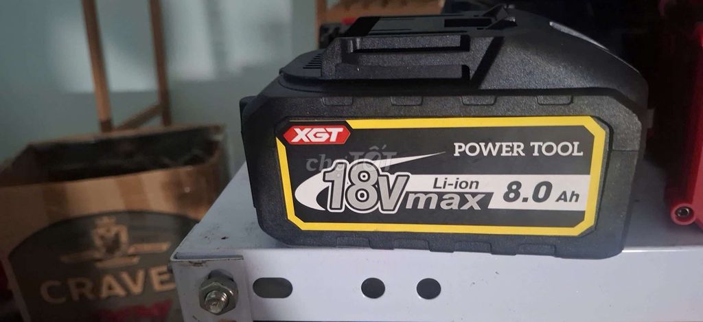 Pin sạc XGT 18V 8.0 Ah Li-ion Đen. Mua bán Đồ chuyên dụng, Giống nuôi trồng tại Huyện Hòa Vang Đà Nẵng được đăng bởi Tôn Quyền hình 1