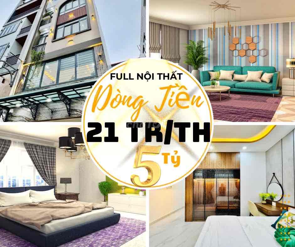 Nhà Kế VIncom Plaza Cộng Hòa,3 Tầng,40m2,Dòng Tiền 21Tr Tháng Full NT