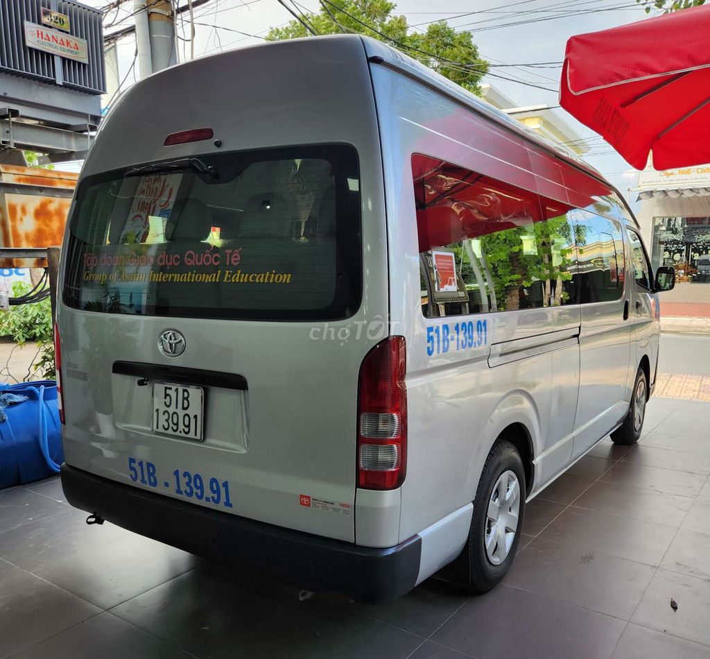 Toyota Hiace 2014 tải Van 6N/940kg bằng B2. Mua bán Ô tô tại Huyện Bình Chánh Tp Hồ Chí Minh được đăng bởi TUẤN TRẦN hình 3