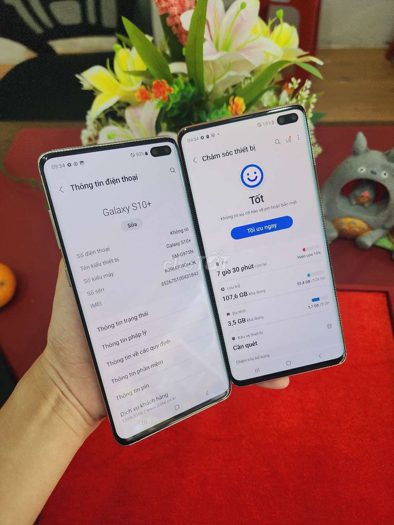 S10 Plus bán trả góp. Mua bán Điện thoại tại Thành phố Thủ Dầu Một Bình Dương được đăng bởi Muội STORE SAMSUNG  hình 5