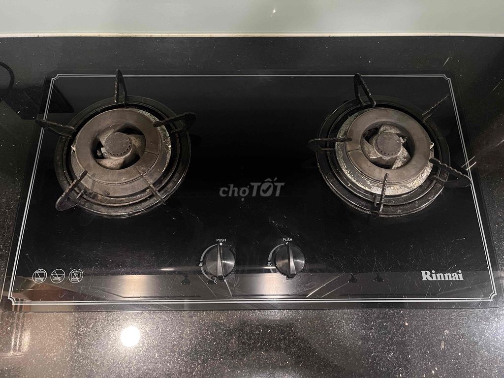 Bếp gas âm Rinnai mặt kính cường lực. Mua bán Bếp, lò, đồ điện nhà bếp tại Quận Phú Nhuận Tp Hồ Chí Minh được đăng bởi Thành Tâm hình 1