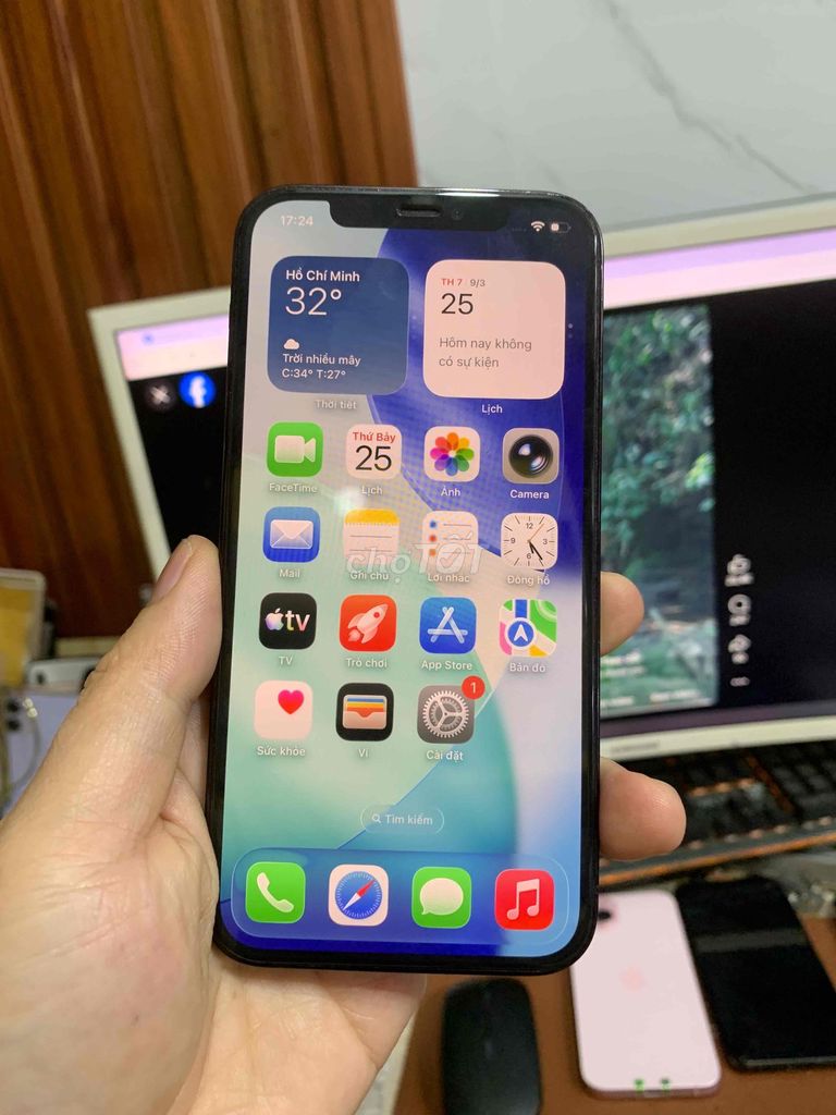 Apple iPhone 12 Pro 256GB zin all xanh pin 100%. Mua bán Điện thoại tại Quận Lê Chân Hải Phòng được đăng bởi hoang anh hình 1