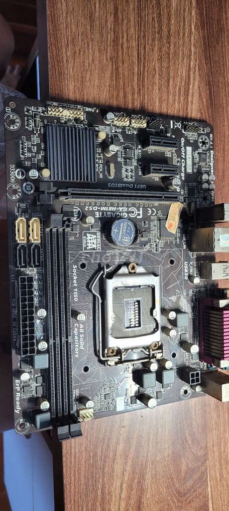 Mainboard Gigabyte GA-H81M-DS2 Hỏng. Mua bán Linh kiện (RAM, Card...) tại Huyện Hiệp Hòa Bắc Giang được đăng bởi Nguyễn Hải hình 1
