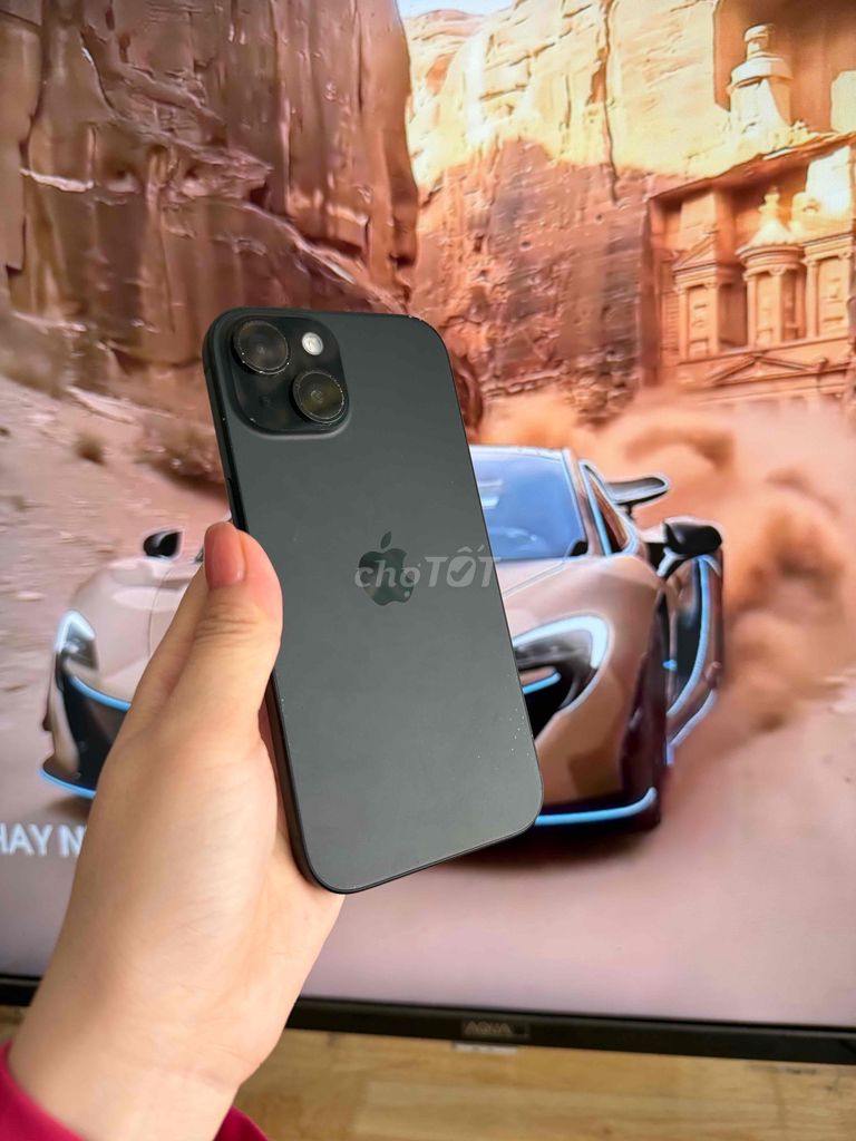 Apple iPhone 15 Thường 128GB Đen. Mua bán Điện thoại tại Quận Sơn Trà Đà Nẵng được đăng bởi Diễm Diễm hình 1
