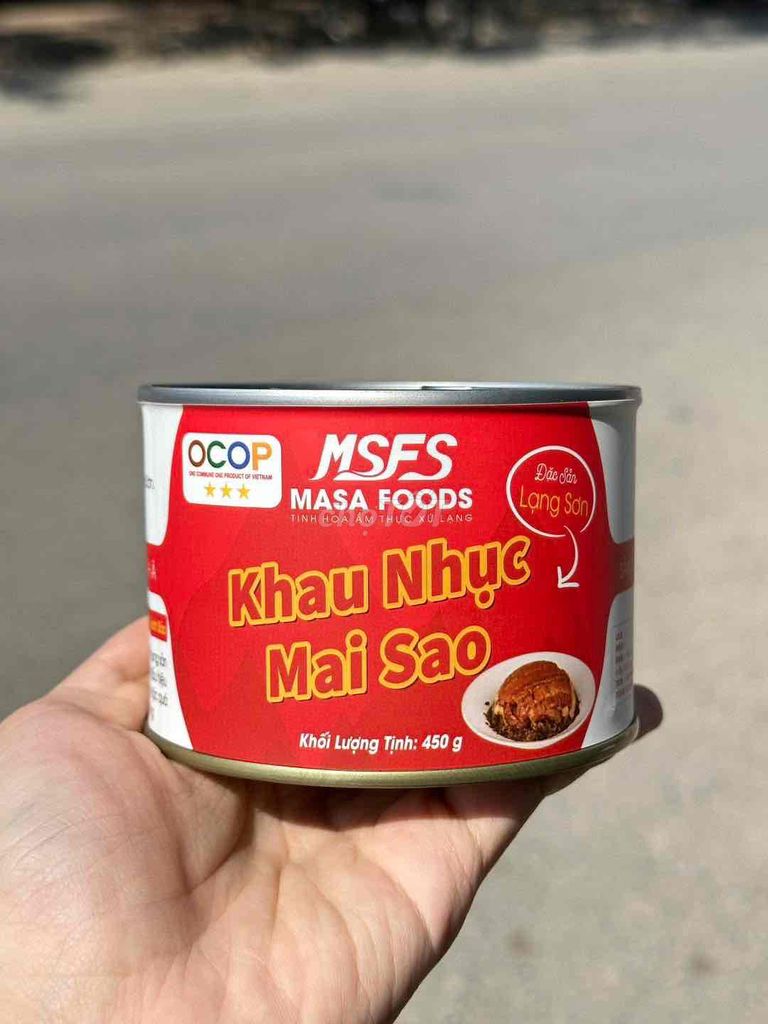 Khau nhục đóng hộp Masa Foods