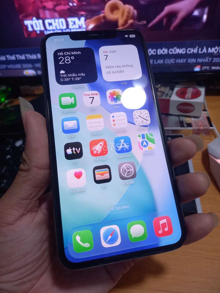 iPhone 11 Pro Max 64GB Xám. Mua bán Điện thoại tại Thành phố Sóc Trăng Sóc Trăng được đăng bởi Gia Hân Thâu Bán Điện Thoại  hình 1