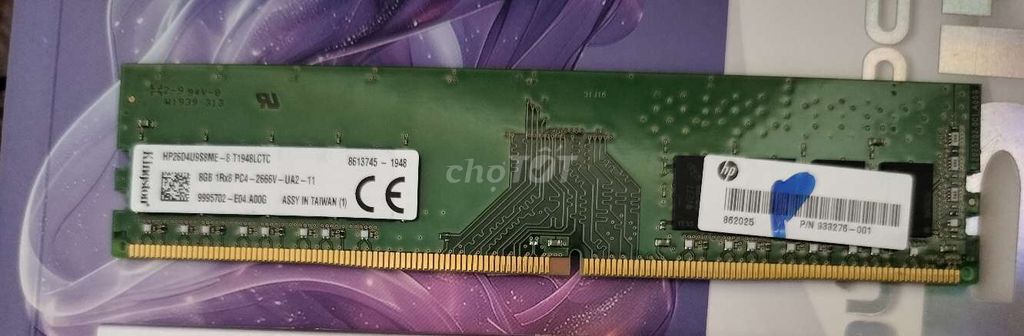 Nâng cấp nên dư thanh ram ddr4 8G, bus 2666. Mua bán Linh kiện (RAM, Card...) tại Thành phố Buôn Ma Thuột Đắk Lắk được đăng bởi Thp hình 1
