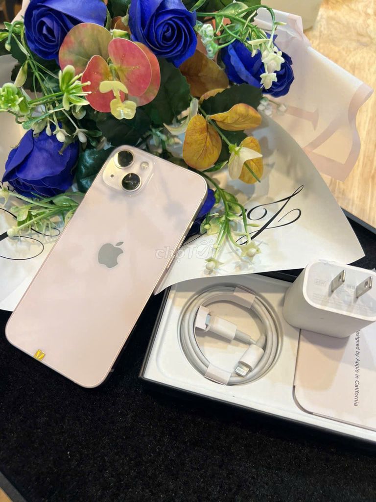 Thanh ly iphone 13/128Gb màu Rose Quốc tế mỹ LL/A