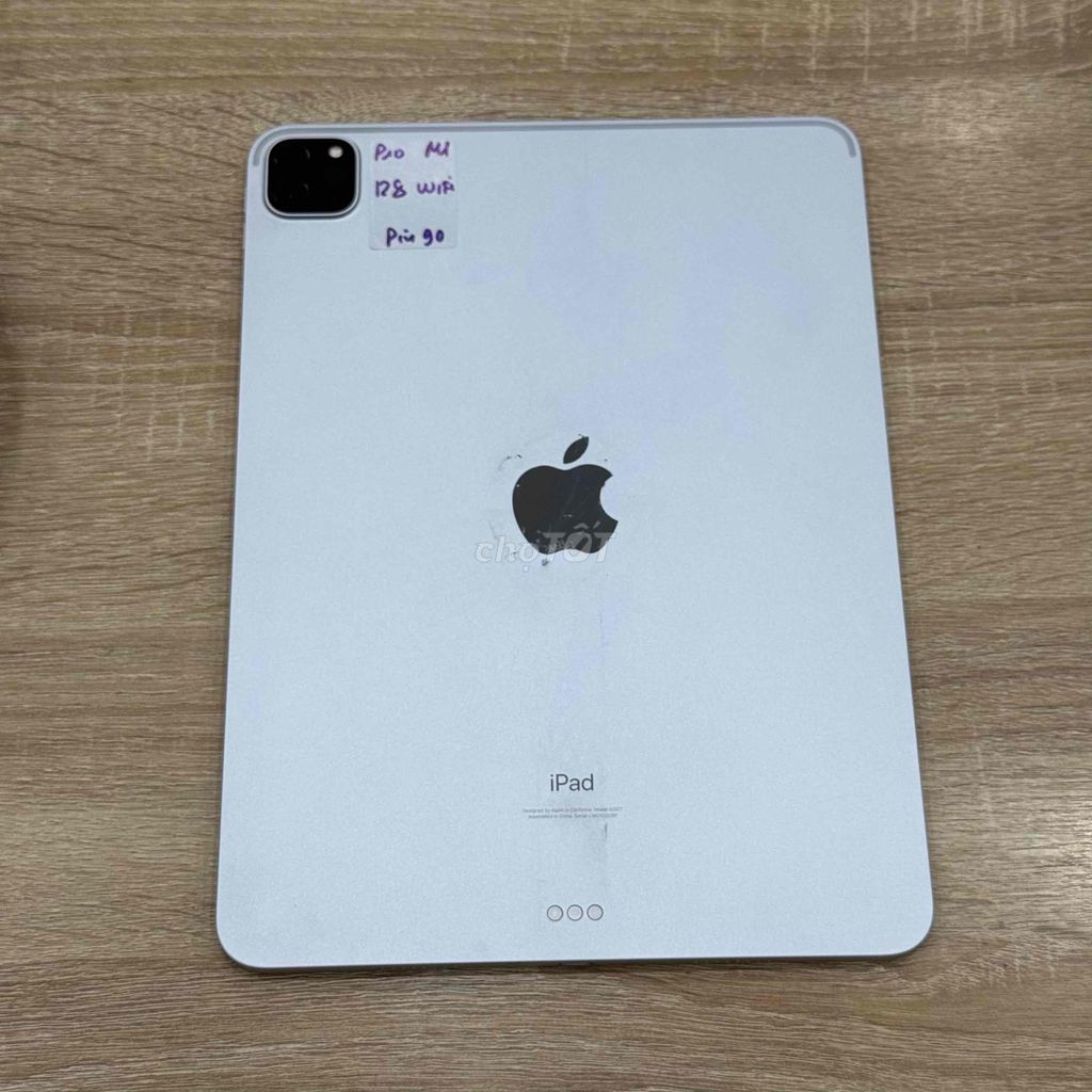 iPAD PRO 2021 M1 11 INCH, 128GB WIFI, cấn lưng