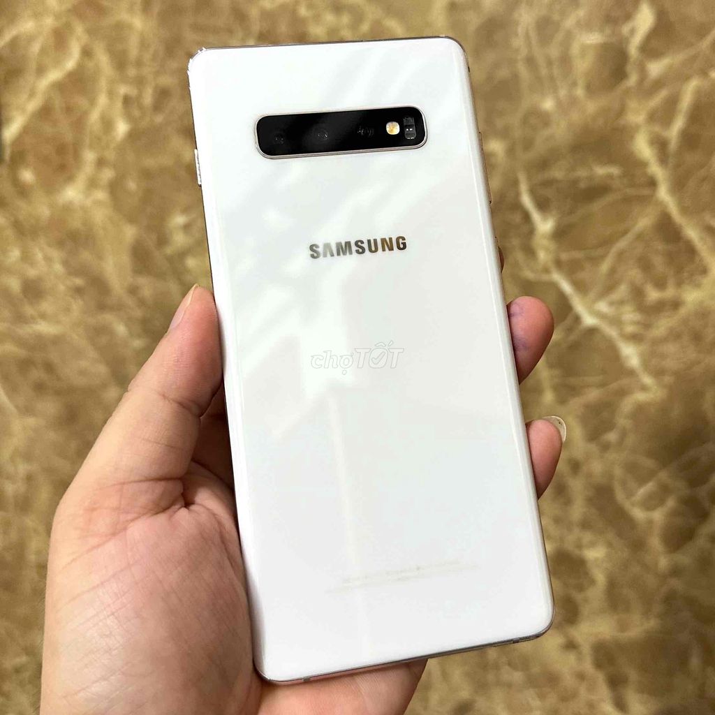 Samsung S10 plus 8/512G mặt lưng gốm zin full