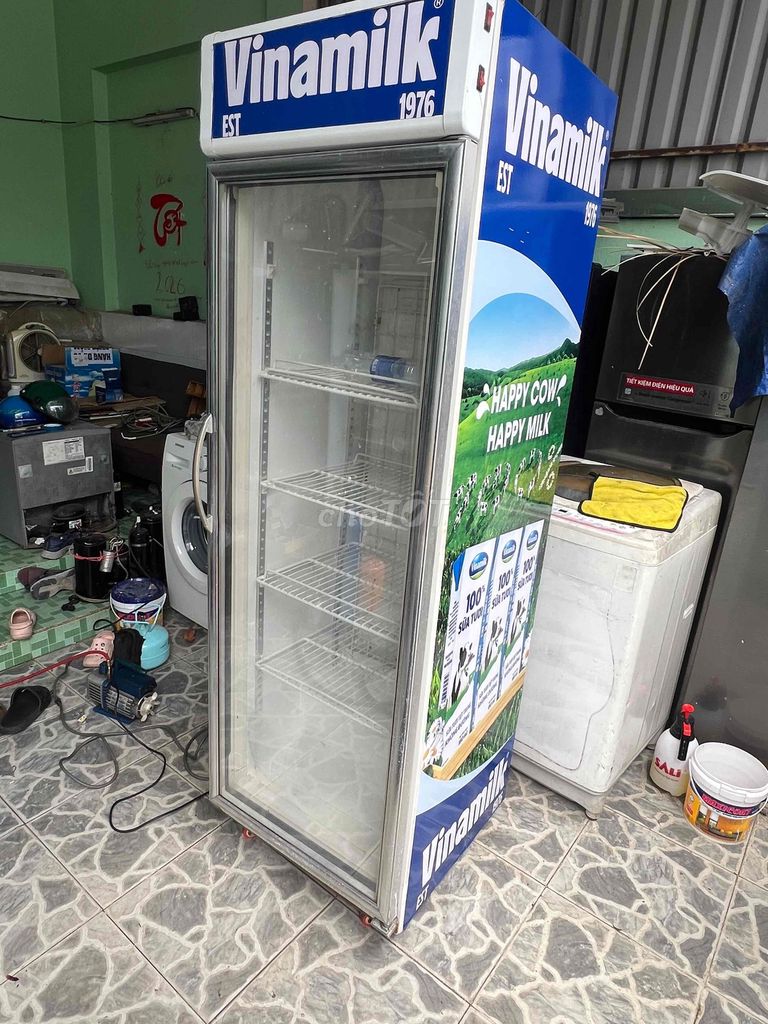 Tủ mát Vinamilk nhập khẩu hơn 400l. Mua bán Tủ lạnh tại Thành phố Thủ Đức Tp Hồ Chí Minh được đăng bởi vệ sinh công nghiệp văn phú hình 1