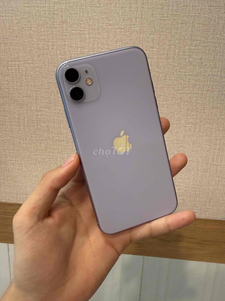 Apple iPhone 11 64GB Tím. Mua bán Điện thoại tại Thành phố Long Xuyên An Giang được đăng bởi NND hình 1