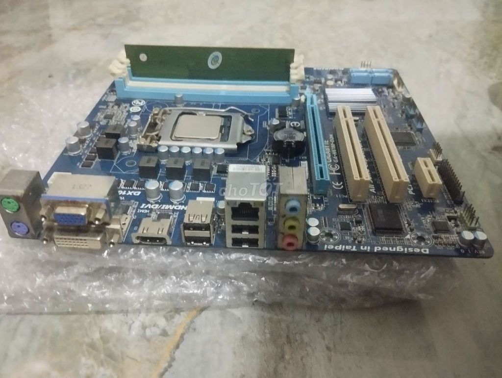 Bo mạch chủ Gigabyte H61. Mua bán Linh kiện (RAM, Card...) tại Huyện Nghĩa Hưng Nam Định được đăng bởi trần Minh Long  hình 1
