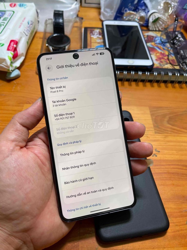 Google Pixel 8 Pro 12GB 128GB Đen. Mua bán Điện thoại tại Quận 5 Tp Hồ Chí Minh được đăng bởi ManhQuynh hình 1