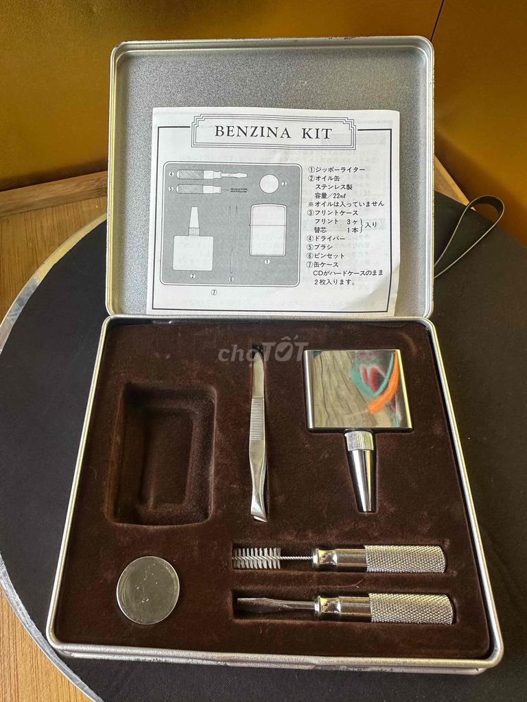Zippo Benzina Kit Bộ dụng cụ bảo dưỡng Mới