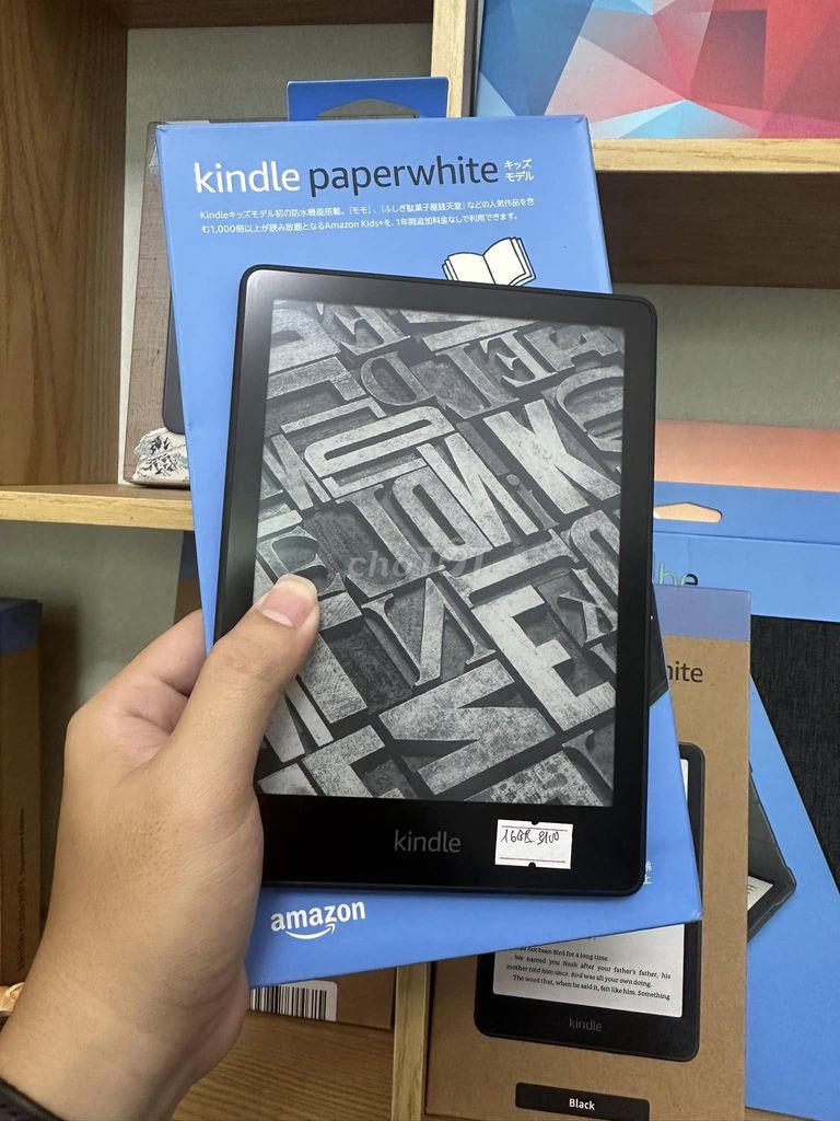 Kindle paperwhite 5, 11th, 16gb, fullbox likenew