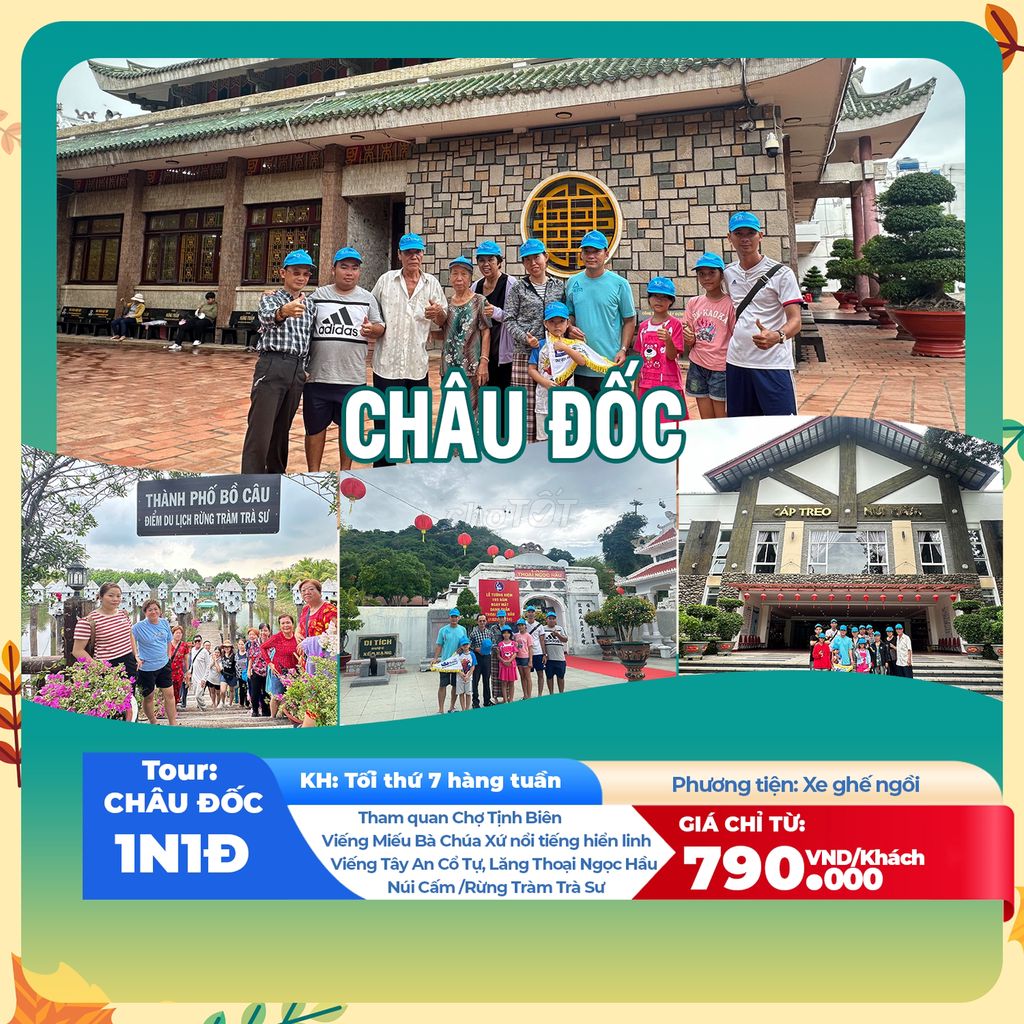 Tour Châu Đốc 1N | Du Lịch Phong Cách Việt