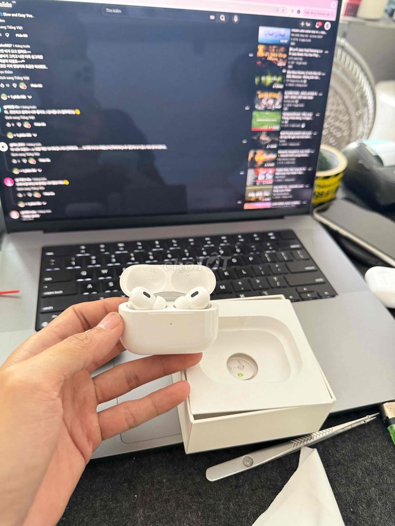 AirPods Pro 2 L Fullbox. Mua bán Tivi, Âm thanh tại Quận Bình Thạnh Tp Hồ Chí Minh được đăng bởi Táo Care  hình 1