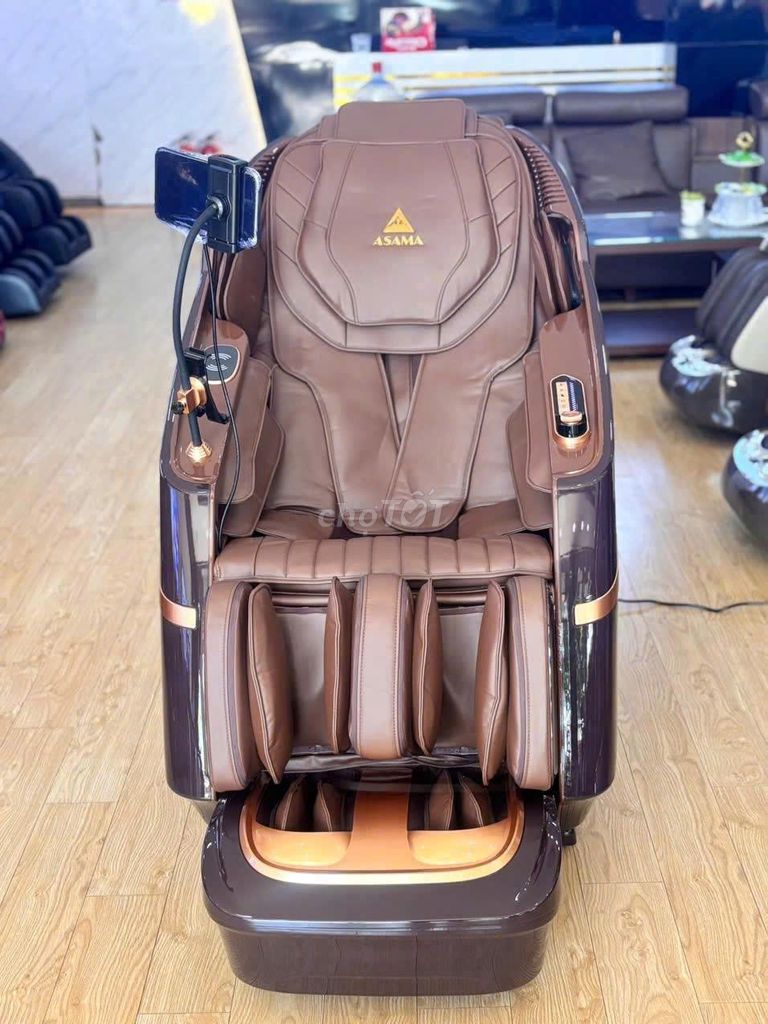 Ghế massage ASAMA TAKUMI Nâu. Mua bán Bàn ghế tại Thị xã Phú Mỹ Bà Rịa - Vũng Tàu được đăng bởi Ghế massage cao cấp ASAMA hình 1