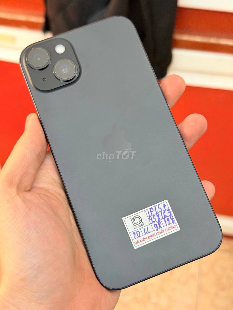 iPhone 15 Plus 💎 Black tinh tế, dùng mượt mỗi ngày. Mua bán Điện thoại tại Quận 10 Tp Hồ Chí Minh được đăng bởi Lê Quân Mobile hình 1