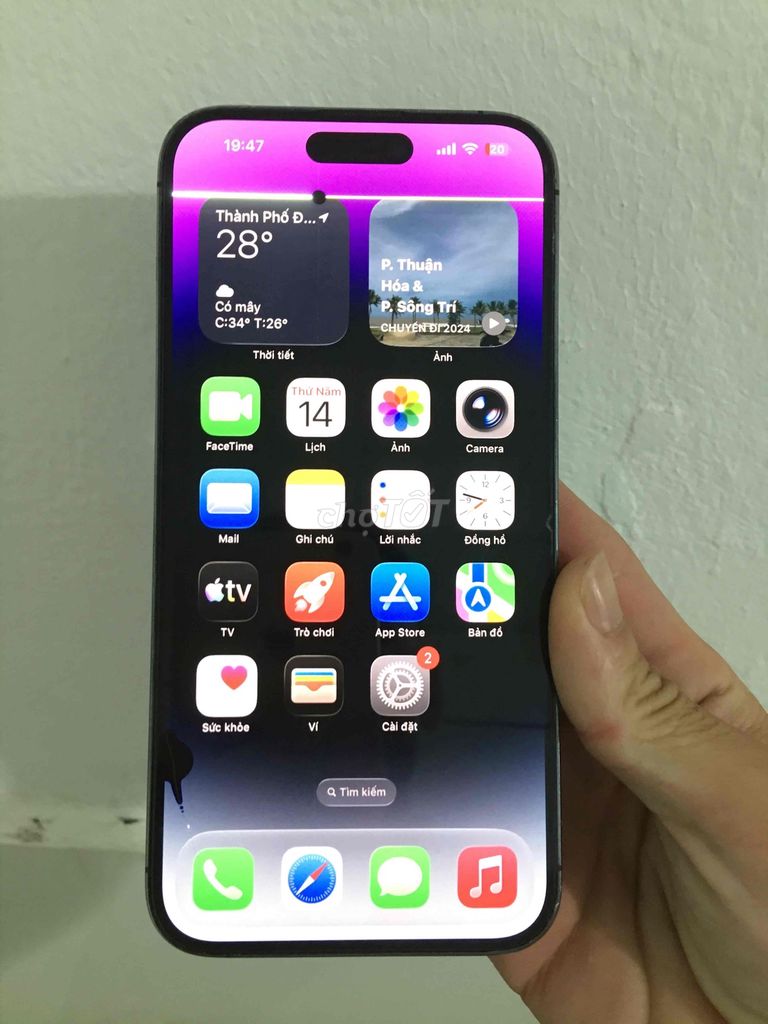iPhone 14 Pro Max 256GB Tím. Mua bán Điện thoại tại Quận Liên Chiểu Đà Nẵng được đăng bởi Ngo van kien hình 1