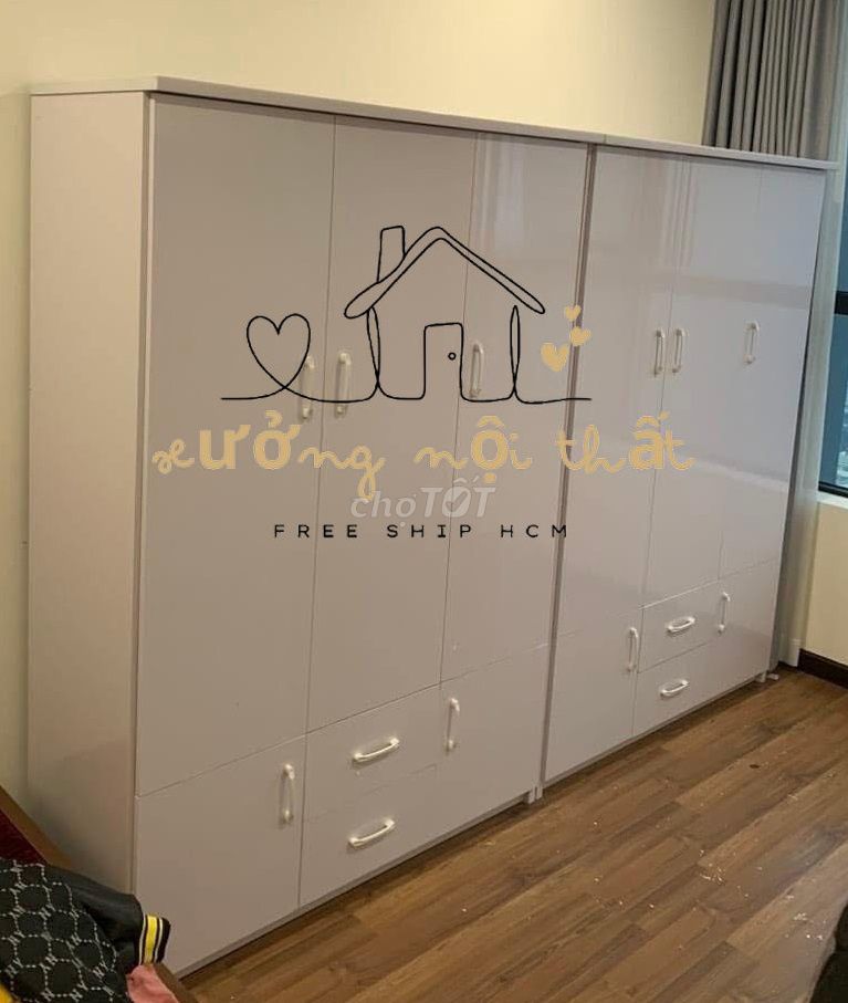 Tủ quần áo Nhựa Đài Loan 1m8x1m23x45cm. Mua bán Tủ, kệ gia đình tại Quận 3 Tp Hồ Chí Minh được đăng bởi Cửa Hàng Nội Thất hình 1