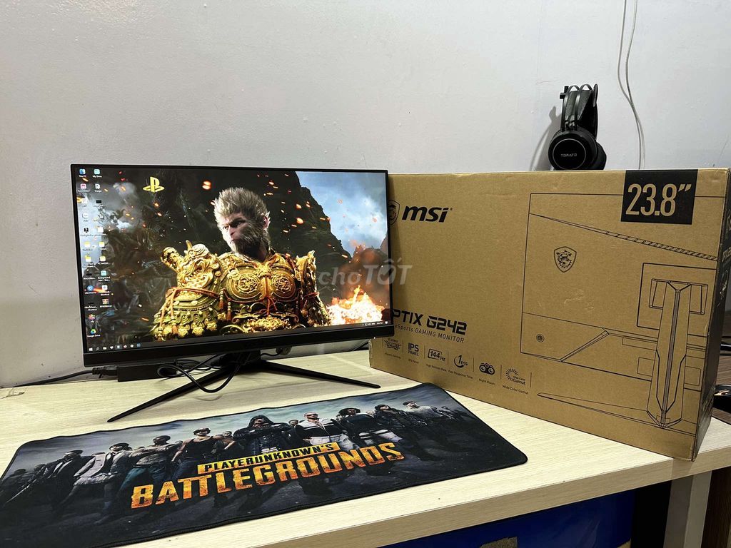 Màn hình MSI OPTIX G242 24" IPS 144Hz chuyên game