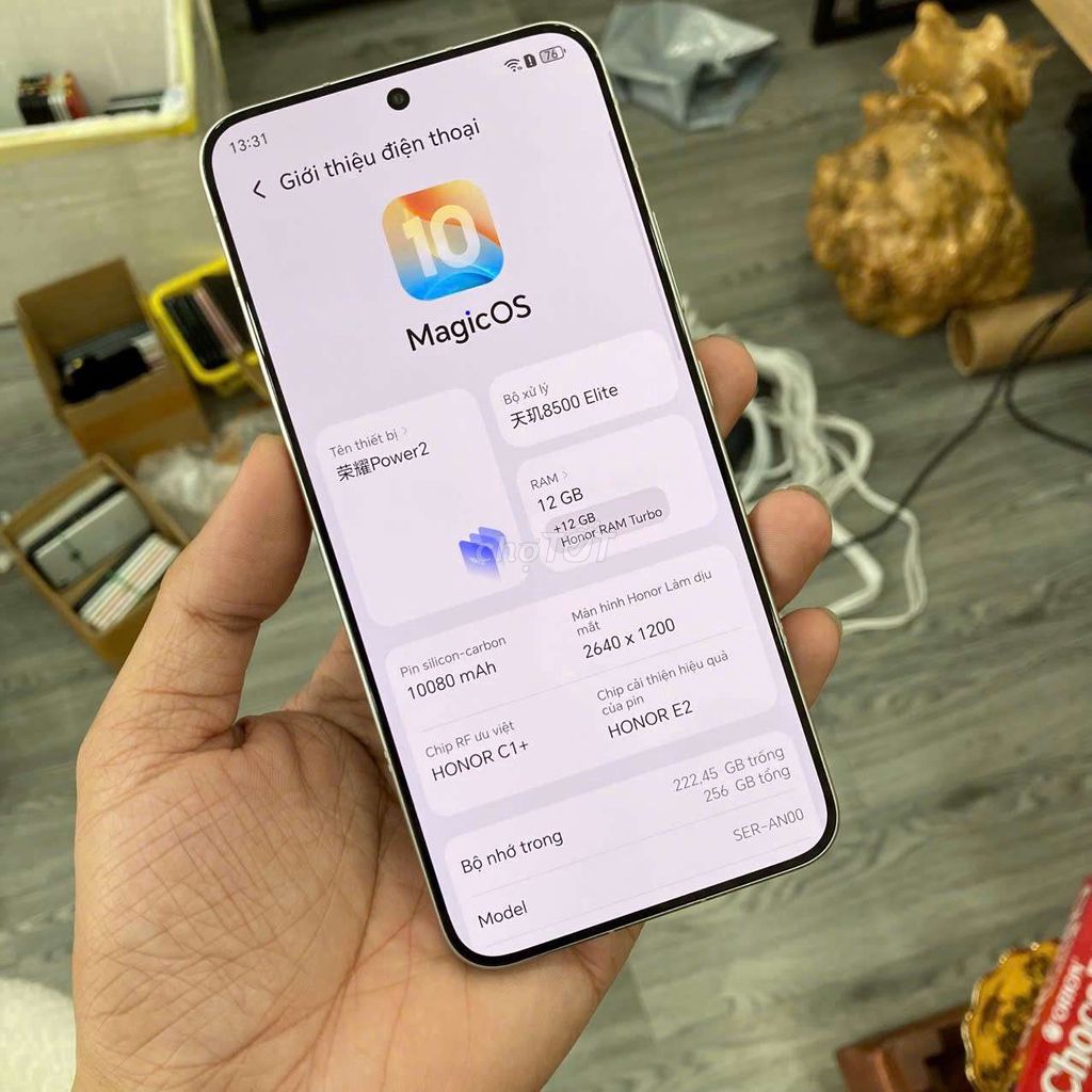 Honor Power 2 256GB Bạc Pin 10.000. Mua bán Điện thoại tại Quận Gò Vấp Tp Hồ Chí Minh được đăng bởi Nguyễn Văn Đông hình 1
