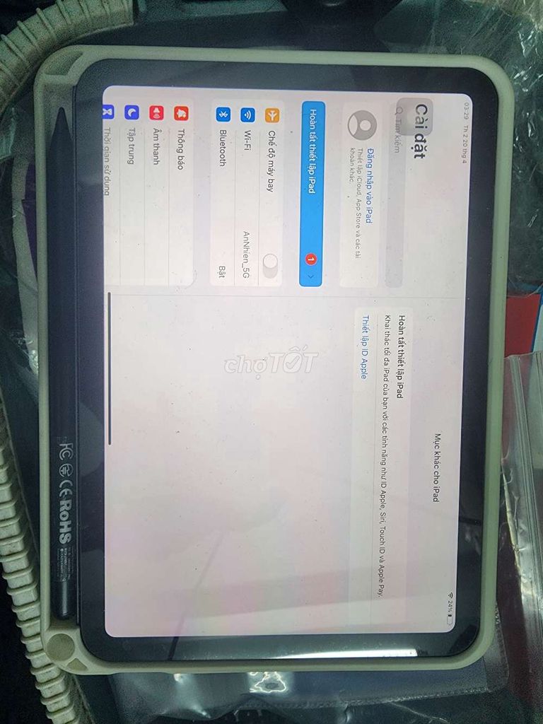 Máy tính bảng Apple iPad Xám. Mua bán Máy tính bảng tại Quận 3 Tp Hồ Chí Minh được đăng bởi sơn thạch hình 1