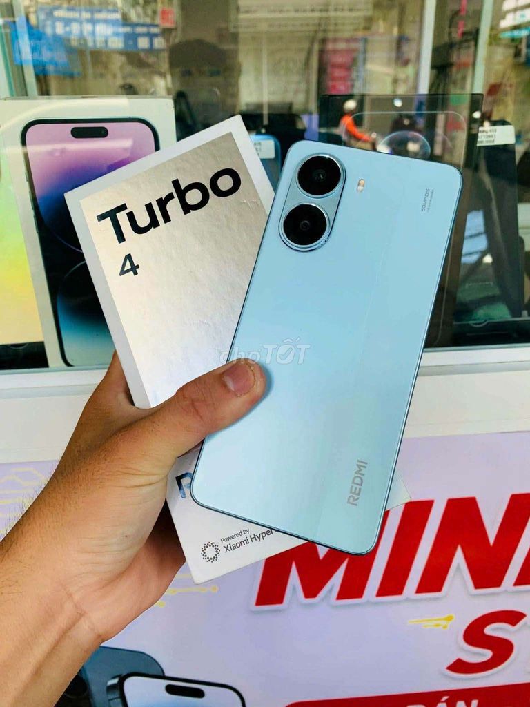Xiaomi Turbo 4 ( 16G / 256G ) Full Box. Mua bán Điện thoại tại Quận Ninh Kiều Cần Thơ được đăng bởi Nhựt Mobile hình 1